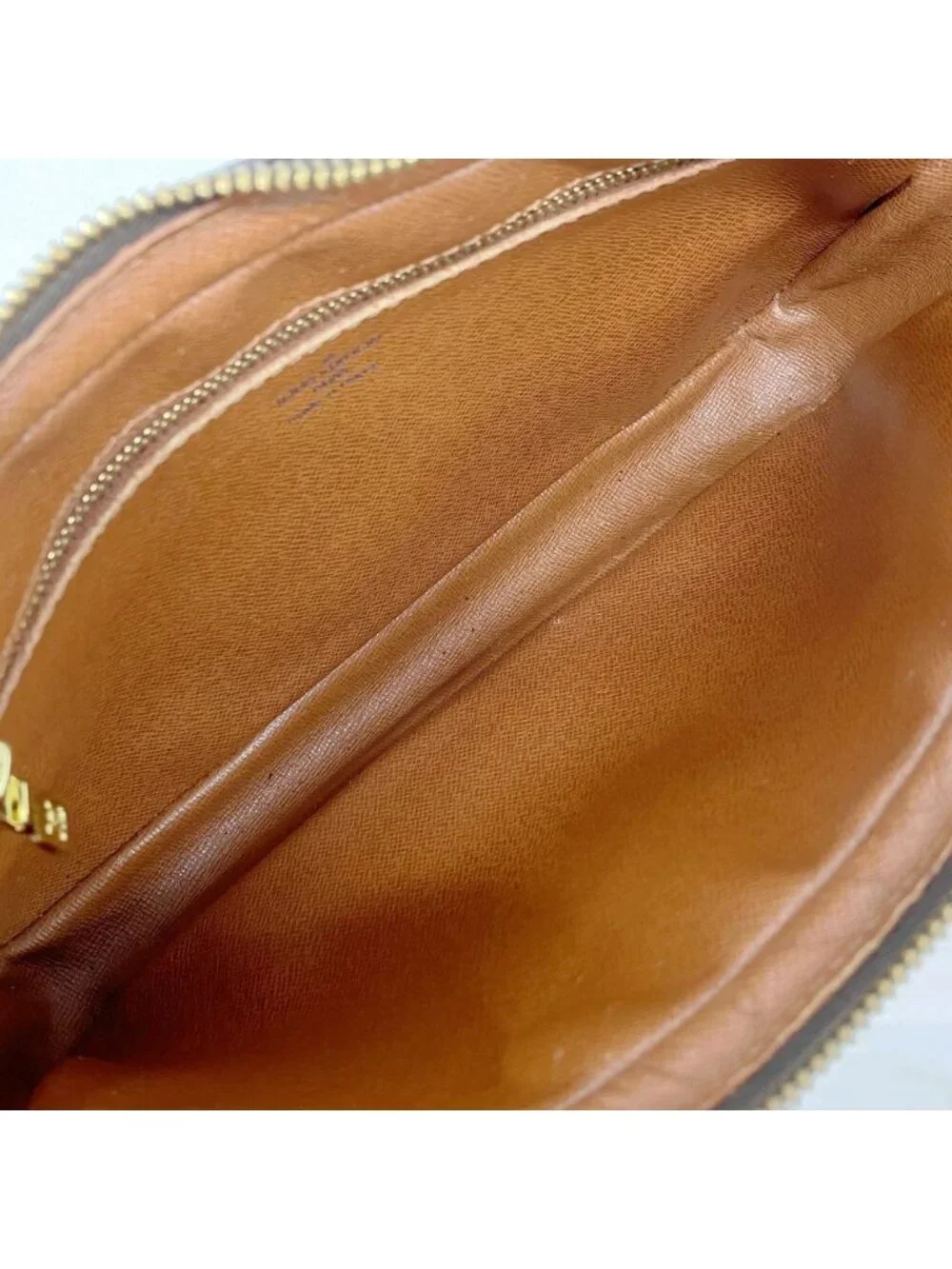 Louis Vuitton Clutch Monogram Marly Dragonne GM Brown